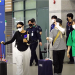 [마마무] 마마무(MAMAMOO) 화사, <b>문별</b> 콘서트 마치고 입국