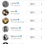 트와이스 인스타 정리 (<b>링크</b>추가)
