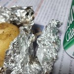 배고바 야식이나 먹어야지. 감자 사이<b>다당</b>