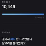 [조언부탁해] 일주일 세번 <b>만보</b> 걷/뛰기 다이어트 될까