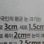 눈 크다는 소리 많이 듣는데