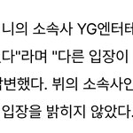 <b>와이지</b> 입장은 계속 기사 뜨고 있는데