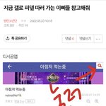 [군대] 방탄 팬톡에 갤 피뎊 글 있으니까