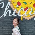 <b>시카고</b>에 있는 스테이씨 멤버들 사진