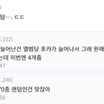 타싸 세븐틴 22종 <b>포카</b> 270장 반응