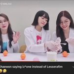 [모두드루와] 어제 김채원 브이앱에서 아이즈원 <b>실수</b> 언급