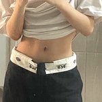 나 로우라이즈 <b>바지</b> 샀덩 ㅋ