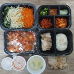 <b>보쌈</b>+막국수 세트 시킴