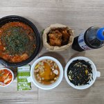 닭볶음탕 치킨 <b>세트</b> 시킴