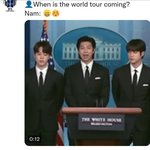 [방탄소년단] 월드투어는 언제하나요?