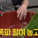 이영자 파김치 레시피