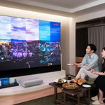 워커힐 호텔 <b>객실</b>에 ‘삼성전자 빔 프로젝터’