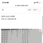 내 중삼때 성적 <b>보셈</b>