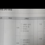 [댓글부탁해] 예체능인데 선택<b>과목</b>