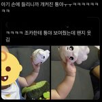 [NCT칠프] 아기 <b>손</b>에 들린 툥야