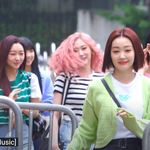 시크릿넘버 레아, 디타, 진희, 민지, <b>수담</b>, 주, 뮤직뱅크 출근길