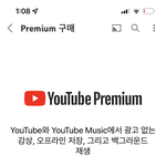 유튜브 프리미엄 무료<b>체험</b> 눌렀는데