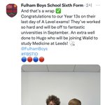 [풀햄보이즈] 애들 a-level 오늘 끝났대!!