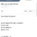 얘들아 제발 나 이거 많이먹은거 맞지.......?