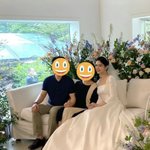 장나라 결혼식 사진