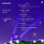 위너 트랙리스트 조카이쁨