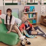 에스파 티저에 <b>수빈</b> 범규 스티커