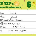 [NCT칠프] 우리칠 6주년 육하<b>원칙</b> 메세지