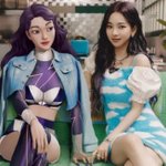 에스파 아바타들 있잖아