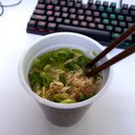 돈코츠맛 컵<b>라멘</b> 후기