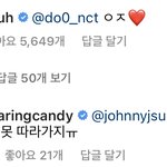 [NCT칠프] 쟈니 댓글에 정우 답<b>댓</b> 달았다