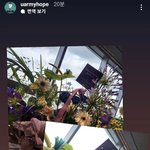 <b>켄타로</b>가 제이홉한테 꽃보내줬네