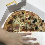 [댓글부탁해] 이정도 크기 <b>피자</b> 몇조각 먹음?