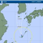6호 태풍 트라세 우리나라로 정면 <b>북상</b>중