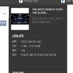 더보이즈 진짜 <b>취소표</b> 딱 하나 잡았는데