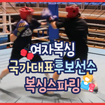 [복싱] 국가대표후보선수 여자 복싱 <b>스파링</b> 영상