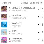 결국엔 에스파가 못찍던 순위를 찍네