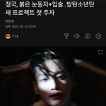 방탄 멤버들 화보 <b>나올</b>예정(첫번째-정국)