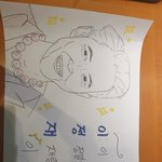 ㅠ <b>헌트</b> 무대인사ㅠ 그림 드리려..했는데ㅠㅠ