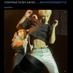 세븐틴 준 콘서트에서