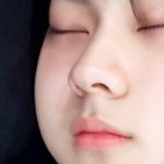 정원이 내 <b>포대기</b>에서 잘자고 잇네