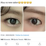 안유진 예전 <b>샵이</b>랑 지금 다니는 <b>샵</b> 메이크업 비교짤 본 사람