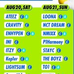 20일 21일 <b>KCON</b> LA 라인업