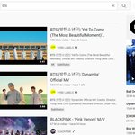 [댓글부탁해] 유튜브에 '<b>BTS</b>'을 입력하면 새로운 블랙핑크 영상이...