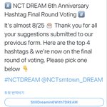 [NCT드림] 6주년 해시태그