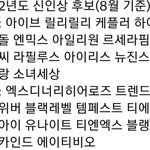 이번년도 신<b>인상</b> 후보들이래
