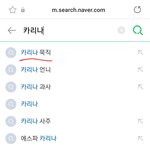 카리나 <b>연관</b>검색어 왜이럼