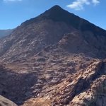 불이 붙었던 시내산과 <b>모세</b>가 서 있던 장소