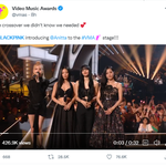 블랙핑크 <b>VMA</b> 에서 영어로 수상자 발표 간지 나네