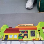 1호선 지하철 바닥 인쇄물에 <b>오타</b> 발견