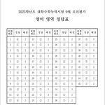수능 <b>목표</b>